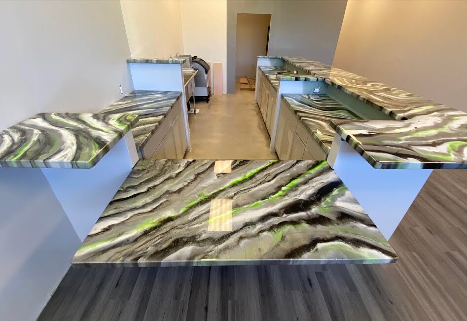 WILD Epoxy Countertops That Steal the Show