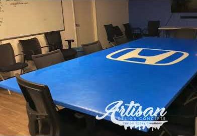Custom Epoxy Conference Table for Honda of the Desert