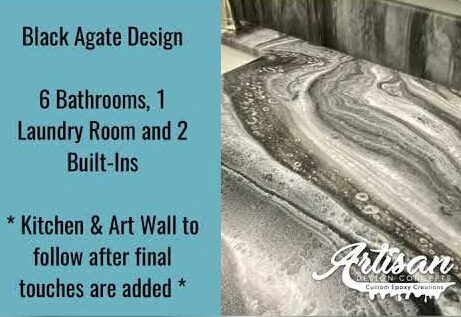 Full House of Epoxy Countertops | Arizona Whole-Home Project