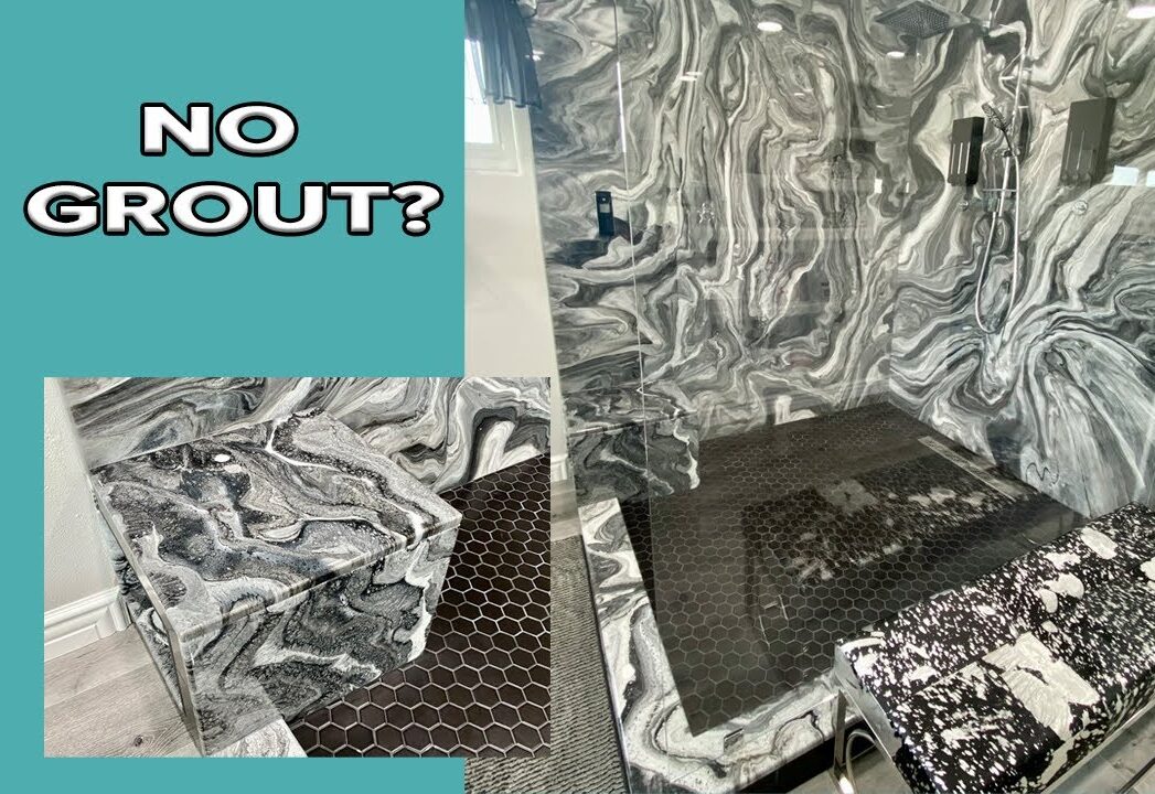 No Grout. No Seams. No Problem. Custom Epoxy Shower Panels