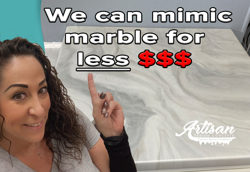 Marble Look, Without the Weight: Epoxy Countertops for Manufactured Homes