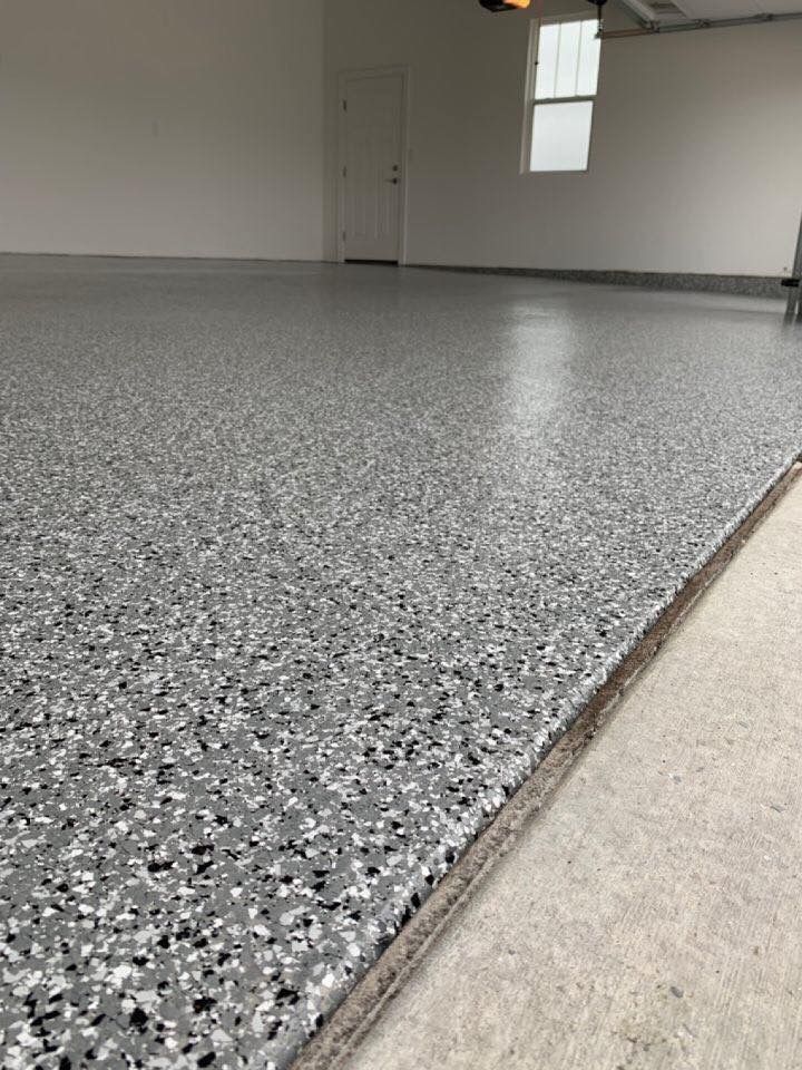 Completed Epoxy Garage Floor