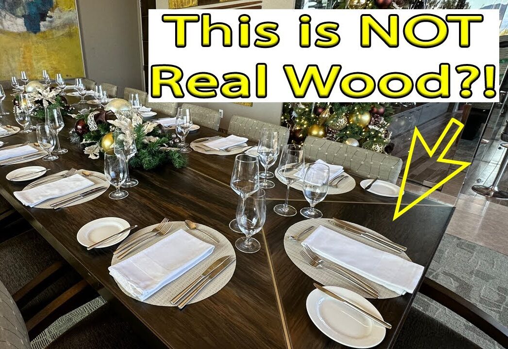 Fake wood epoxy design