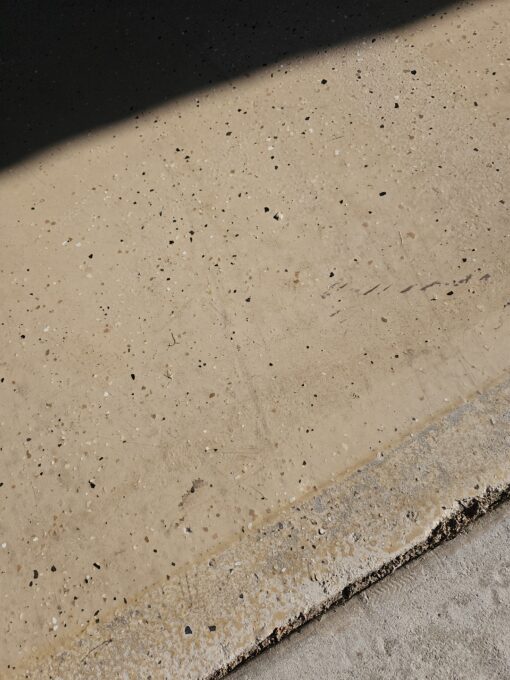 Failing epoxy floor