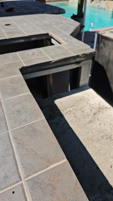 BBQ Island Old Tile