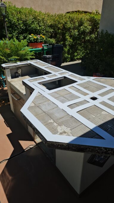Templating Countertop