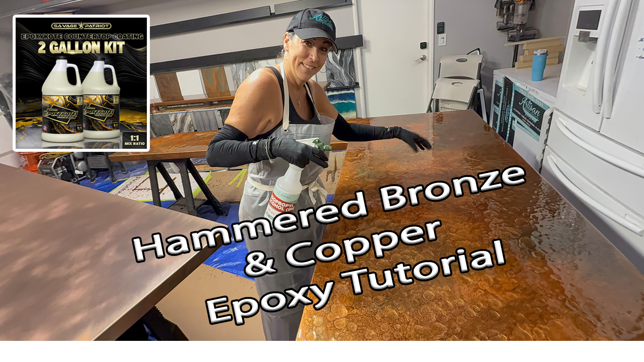 Hammered Copper and Bronze Video Link