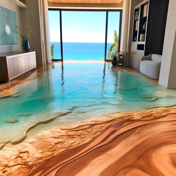 AI Generated Epoxy Floor